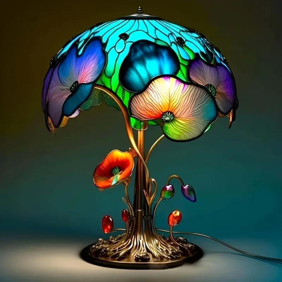 Boho Chic Pilz Blumenlampe